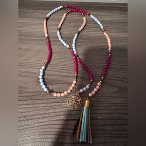 Multi Colored Beaded Necklace